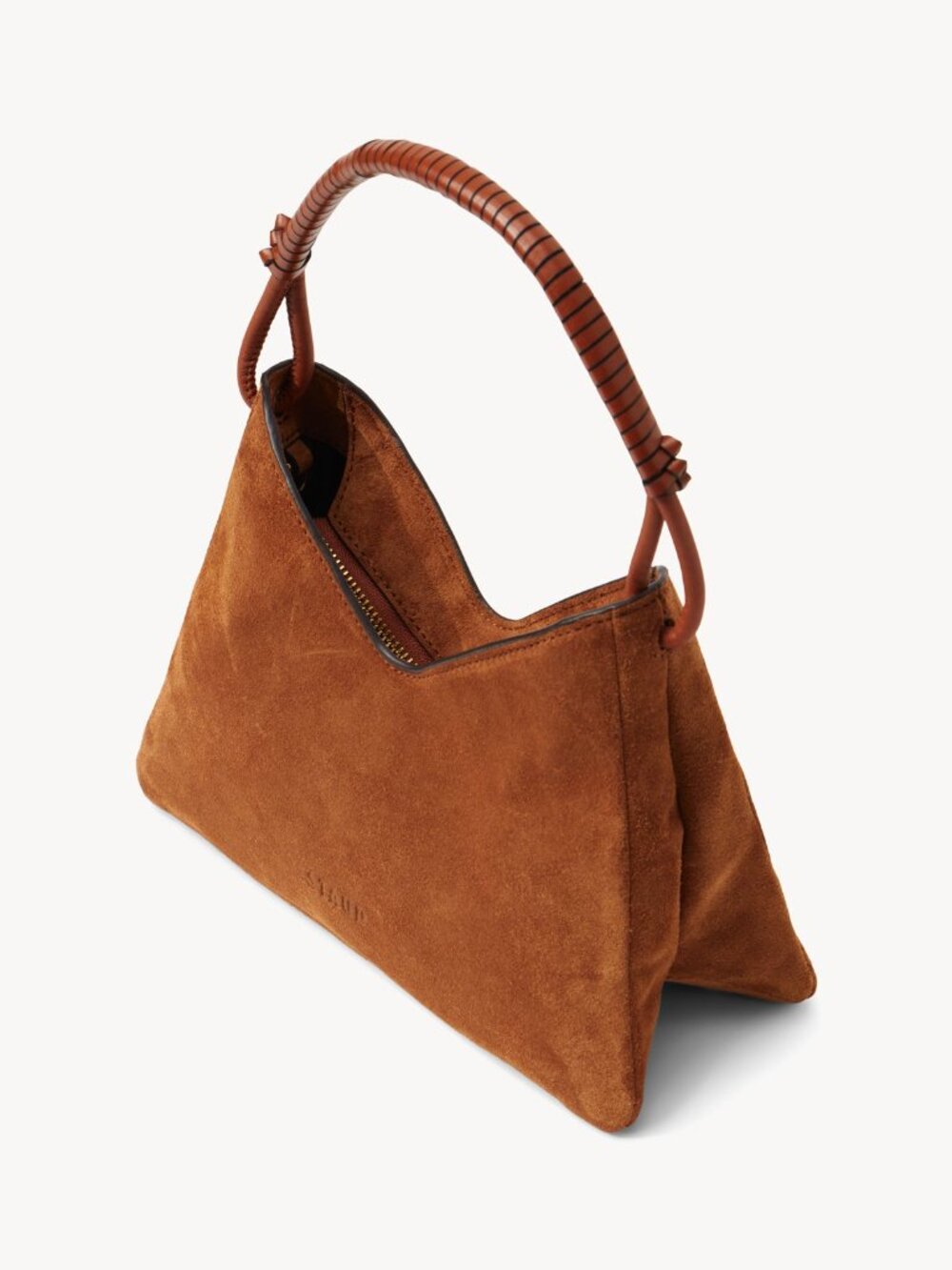 NEW STAUD VALERIE SUEDE SHOULDER BAG 100% LEATHER - Picture 5 of 7